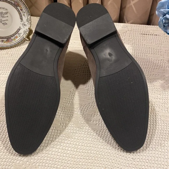 ASOS Men’s Size 7 Taupe Suede Like Boots - Never Worn - Picture 9 of 9